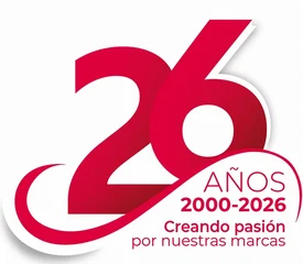 26 años, 2000 a 2026, creando pasión por nuestras marcas