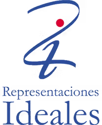 Primer logotipo de Representaciones Ideales, 2000